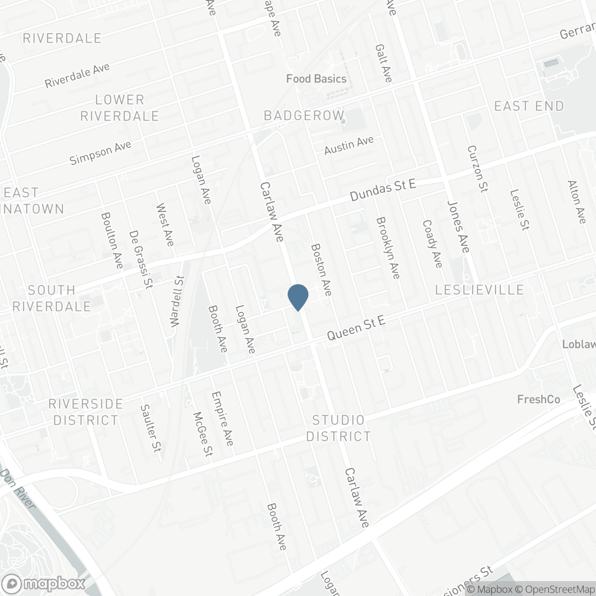 233 CARLAW Avenue Unit# 620, Toronto, Ontario M4M 3N6